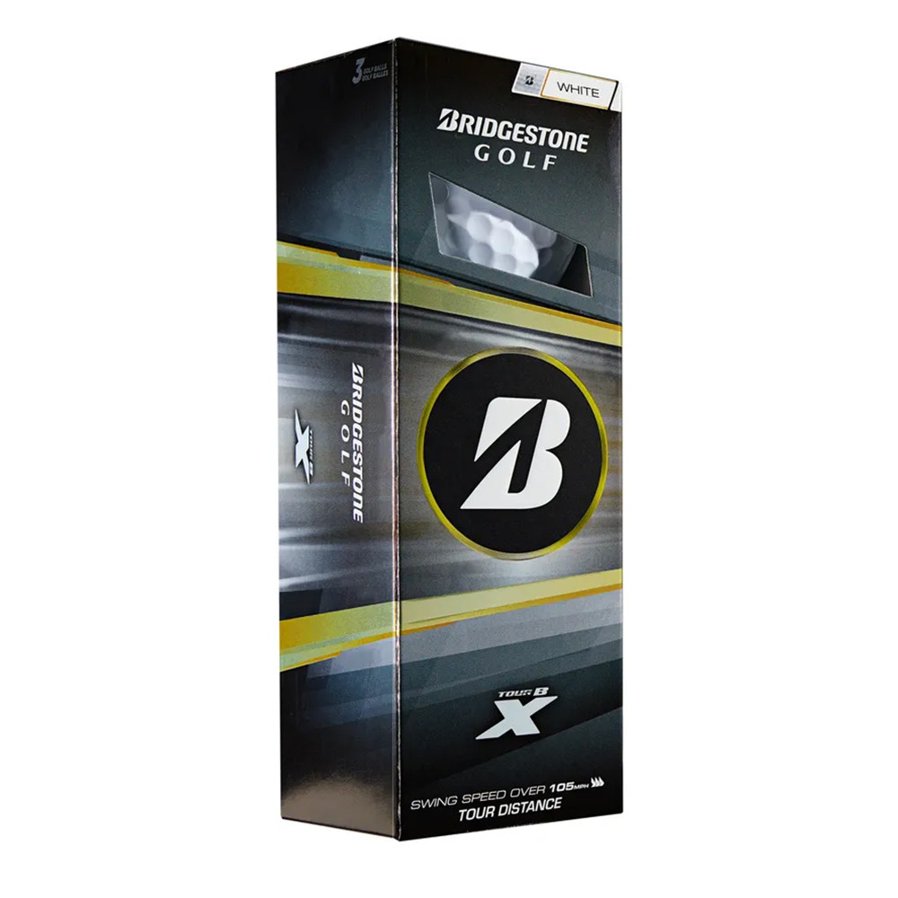 Bridgestone Tour B X White Golf Balls - Quadfecta 4 Dozen - Maple